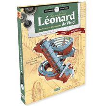 Book and Model Leonardo da Vinci's Machines SJ-330016 Sassi Junior 1