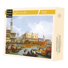 Bucentaur's return by Canaletto A1007-750 Puzzle Michele Wilson 1