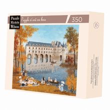 Castel at Chenonceau Delacroix A1025-350 Puzzle Michele Wilson 1
