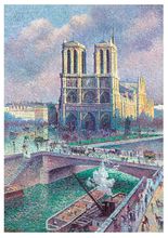 Notre-Dame de Paris by Luce A1219-500 Puzzle Michele Wilson 1