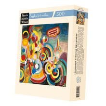 Tribute to Blériot by Delaunay A254-500 Puzzle Michele Wilson 1