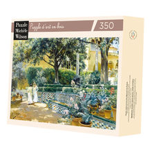 Gardens of the Alcazar by Rodriguez A597-350 Puzzle Michele Wilson 1