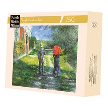 Ascending path by Caillebotte A687-750 Puzzle Michele Wilson 1