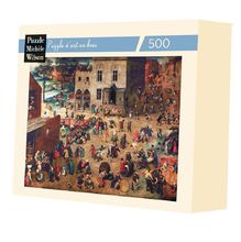 Children's Games by Bruegel A904-500 Puzzle Michele Wilson 1
