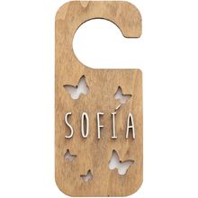 Customizable door hanger - Butterflies VI-PL29 Vintiun 1