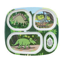 Plate tray with compartments dinosaurs PJ-DI935L Petit Jour 1