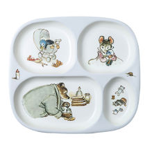 Plate tray with compartments Ernest and Célestine PJ-EC935K Petit Jour 1