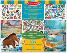 175 reusable stickers - Prehistoric animals MD-19341 Melissa & Doug 1