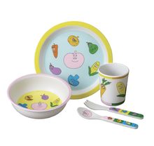 5-pieces set Barbapapa Veggie PJ-BA701VR Petit Jour 1