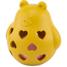 Silicone Rattle Bear yellow UL7141 Ulysse 1