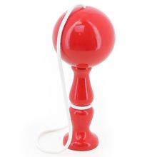 Red solid wood cup-and-ball V7203R Vilac 1