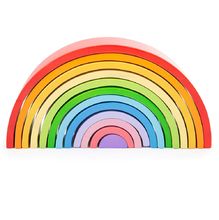Wooden Stacking Rainbow - Large BJ498 Bigjigs Toys 1