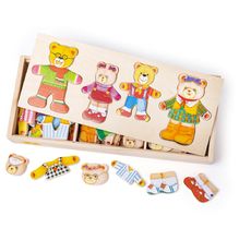 Dress Up - Bear Family BJ766 Bigjigs Toys 1