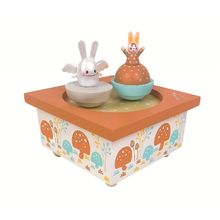 Angel & Rabbit Music Box, Autumn TR-S95007B-4816 Trousselier 1
