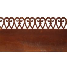 Lawn edging rust curls rolled up ED-PS29 Esschert Design 1