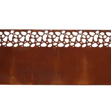 Lawn edging rust speckles rolled up ED-PS30 Esschert Design 1