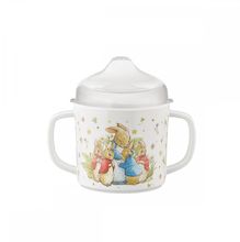 Double-handled cup Peter rabbit white PJ-BP904T Petit Jour 1