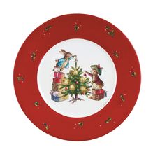 Plate Peter Rabbit Christmas with Jeannot 20cm PJ-BP925N Petit Jour 1