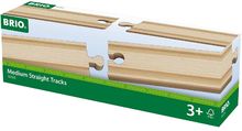 Medium Straight Rails 144 mm BR-33335 Brio 1