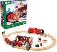 BRIO, Locomotive verte à pile 33222. Train en bois BRIO