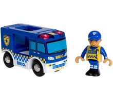 Police Truck - Sound and Light BR-33825 Brio 1