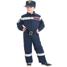 Fireman costume for kids 2 pcs 116cm CHAKS-C4109116 Chaks 1