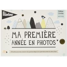 Baby Photo Cards – Over the moon M-6298 Milestone 1