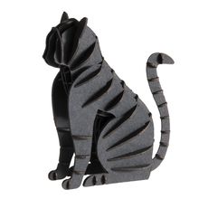 3D Paper model - black cat FRI-11635 Fridolin 1