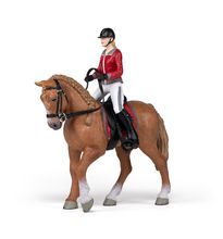 Promenade horse and its rider figur PA-51564 Papo 1