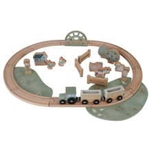 Wooden train set Safari Friends LD7451 Little Dutch 1