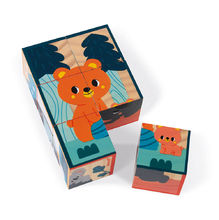 Animals wooden blocks J08622 Janod 1