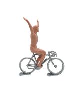 Cyclist figurine D Winner to paint FR-DV vainqueur non peint Fonderie Roger 1