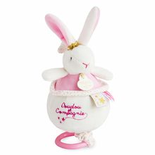 Musical box Rabbit Flowers DC3519 Doudou et Compagnie 1