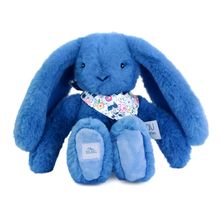 Blue Fleurette Rabbit Plush 25 cm DC4299 Doudou et Compagnie 1