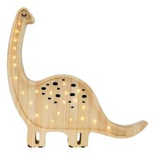 Little Lights Diplodocus Lamp Jurassic Wood LL014-000 Little Lights 1