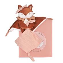 Mina fox pacifier clip comforter 20 cm DC4686 Doudou et Compagnie 1