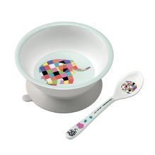 Elmer suction bowl with spoon PJ-EL702P Petit Jour 1