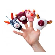 Farm Finger puppets LI-83304 Lilliputiens 1