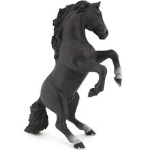 Black prancing horse figure PA51522-2923 Papo 1
