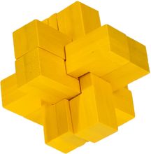 Bamboo puzzle "Yellow cross" RG-17188 Fridolin 1