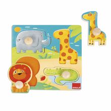 Puzzle magnétique Zoo - Ulysse 59702 - Puzzle Premier âge - Puzzle en bois