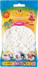 Bag of 1000 plastic beads Midi White HAMA-207-01 Hama 1