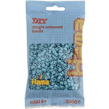 Bag of 1000 plastic beads Midi Turquoise HAMA-207-31 Hama 1