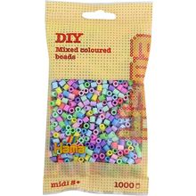Bag of 1000 plastic beads Midi mix pastel HAMA-207-50 Hama 1