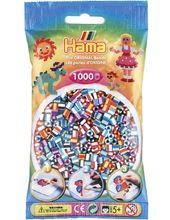 Bag of 1000 plastic beads Midi two-tone HAMA-207-90 Hama 1