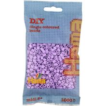 Bag of 1000 plastic beads Midi lilac HAMA-207-96 Hama 1