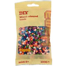 Bag of 1000 plastic beads Midi mix 58 colors HAMA-207-58 Hama 1