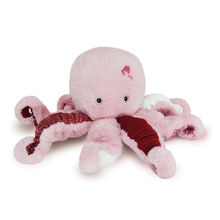 Pink octopus plush 30 cm HO3037 Histoire d'Ours 1