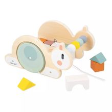 Sweet Cocoon snail cube trolley J04054 Janod 1