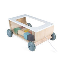 Sweet Cocoon Cart with blocks J04407 Janod 1